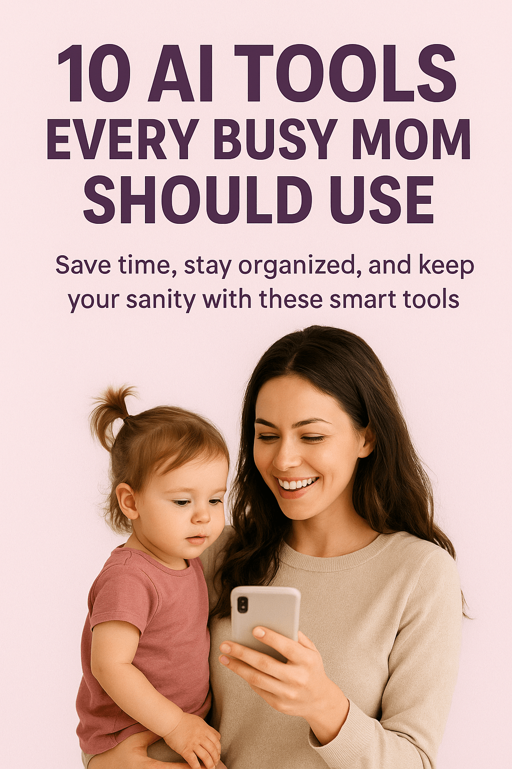 10 AI Tools Every Busy Mom Should&nbsp;Use