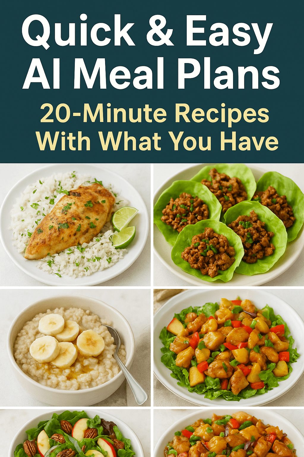 How to Use AI to Create a Meal Plan With Items You Already&nbsp;Have