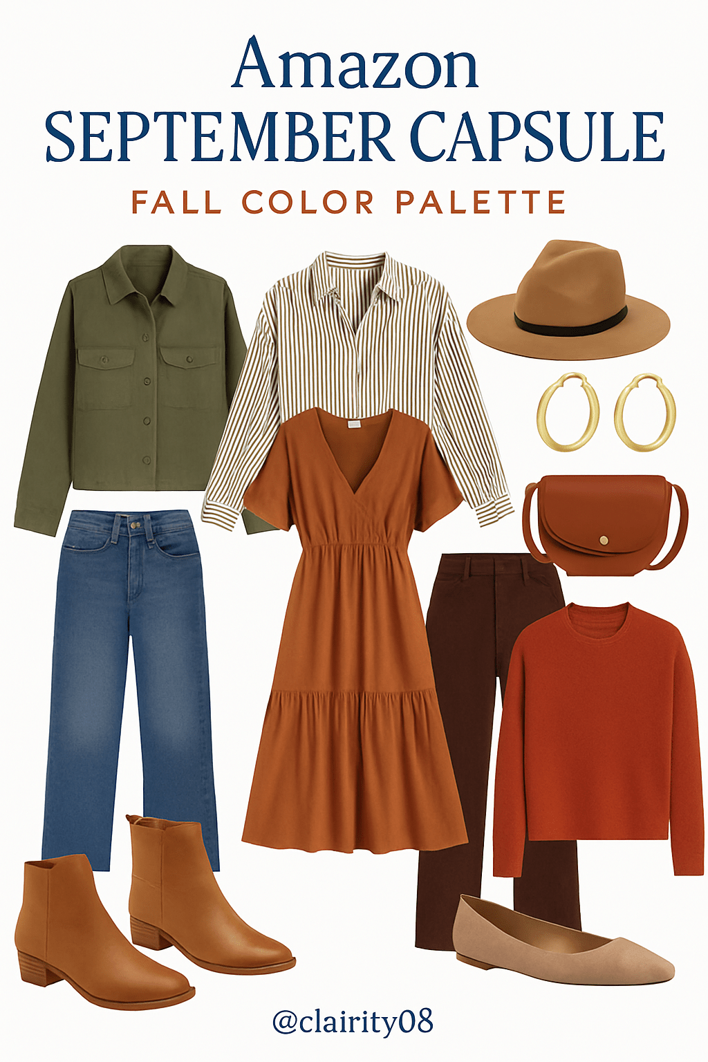 September Capsule Wardrobe – Fall Color&nbsp;Palette